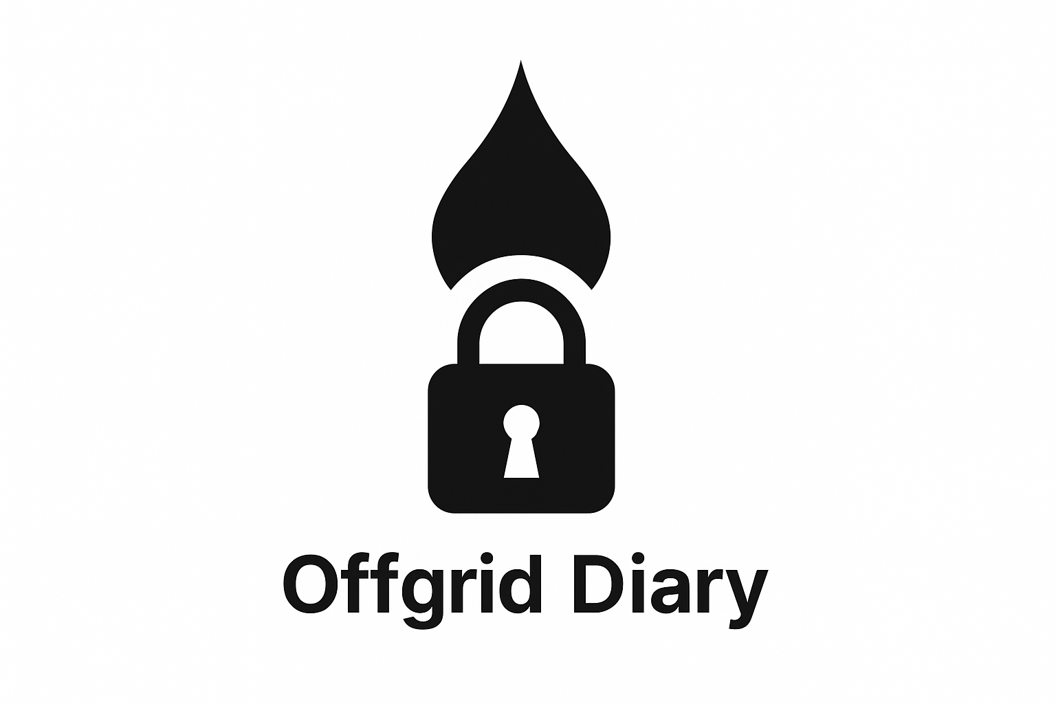 Screenshot of Offgrid Diary - Your journal. Offline. Encrypted. Forever private.